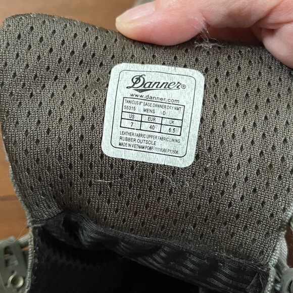 DANNER TANICUS SAGE GREEN BOOT main image 8